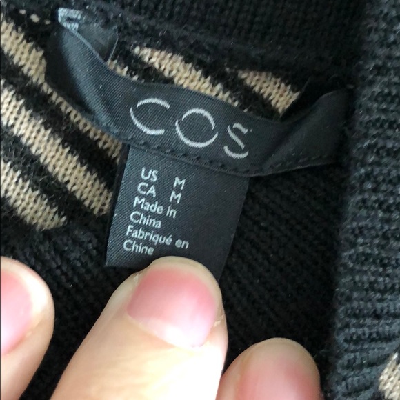 Cos wool herringbone jumper - Picture 5 of 8